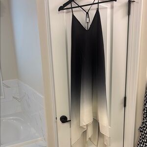 Milly Elegant Black and White Dress